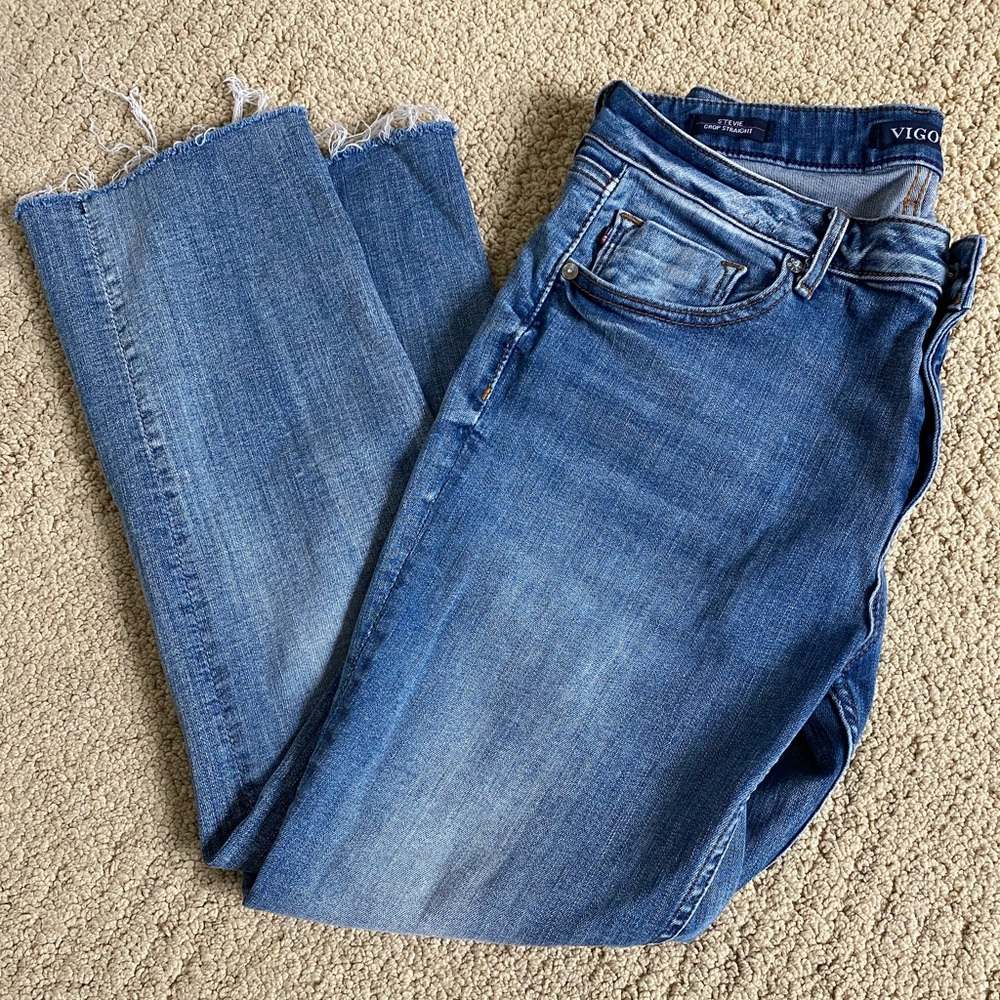 Vigoss crop straight jeans